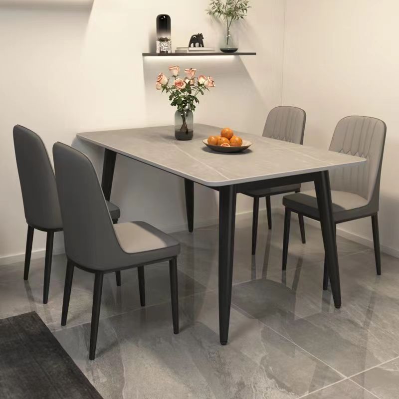 Sintered Stone Dining Table with 4 Chairs (Pre-Order)
